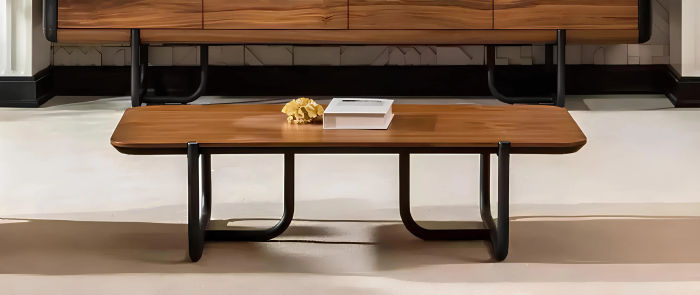 Couchtisch Wohnzimmer Design Tisch Couchtische Möbel Braun Tische Holz
