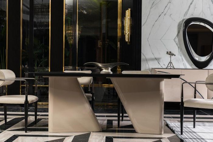 Esszimmertisch Esstisch Tische Modern Esszimmer Designer Möbel Speisetisch Tisch