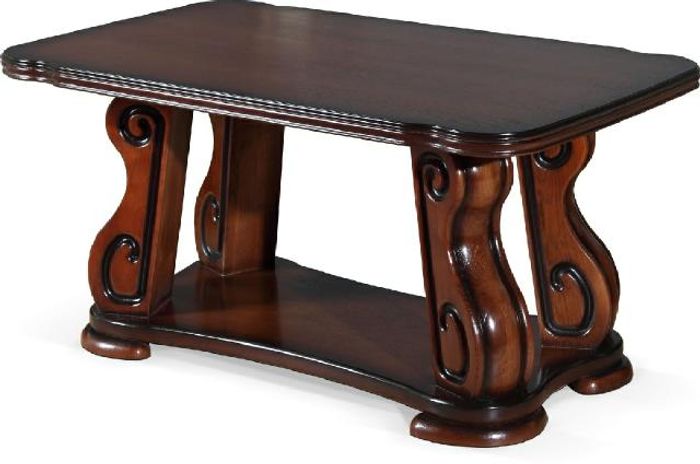 Luxus Couchtisch Echtes Holz Holz Beistell Sofa Wohnzimmer Rustikal Tische Tisch