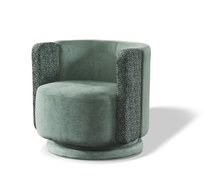 Lehnstuhl Design Sessel Textil Polster Wohnzimmer Samt Gastro Stuhl Stühle Neu