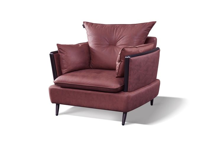 Klassischer Sessel Fernseh Design Polster Sofa Couch Couchen Sofas Textil Stoff