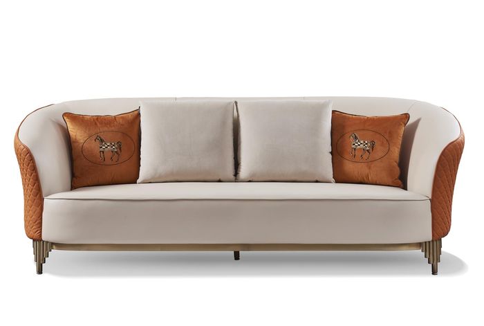 Sofagarnitur 3+2 Sitzer Klassische Garnitur Sitzgruppe Sofa Couchen Polster Neu
