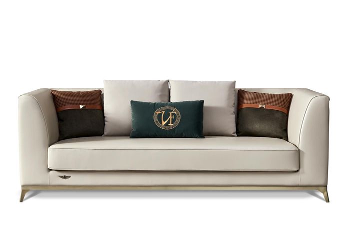 Sofagarnitur 3+1+1 Sitzer Set Design Sofa Polster Couchen Couch Modern Gruppe