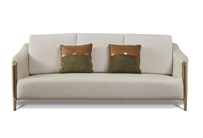 Sofagarnitur 3+1 Sitzer Set Design Sofas Polster Couchen Couch Textil Garnitur