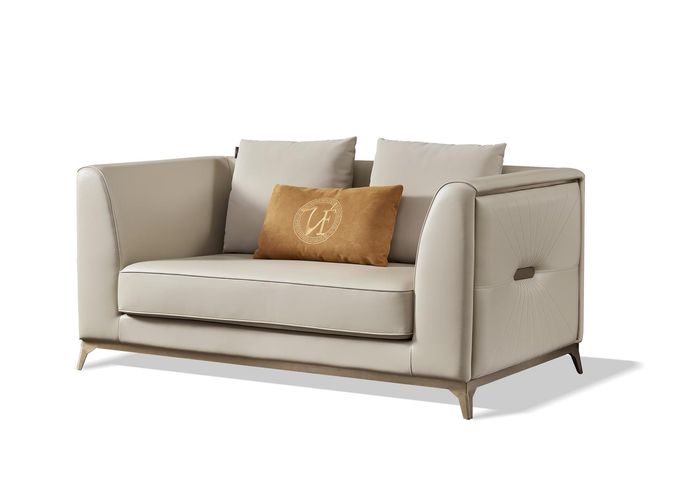 Sessel Leder Fernseh Couch 1 Sitzer Sofa Relax Luxus Polster Einsitzer Couchen