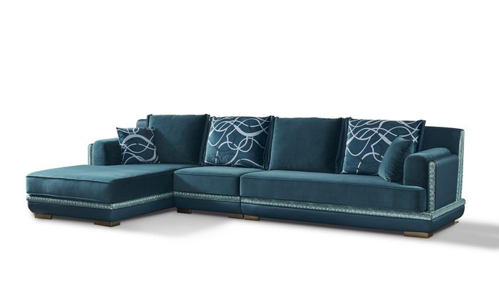 Ecksofa L Form Wohnlandschaft Sofa Couch Polster Ecke Garnitur Leder Sofas Neu