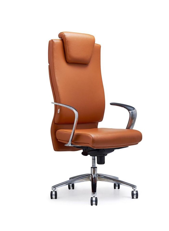 Kunstleder Sessel in Beige Modern Eleganter Komfort