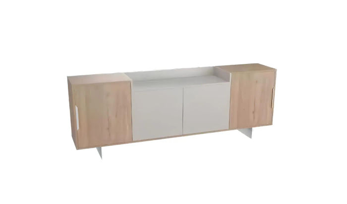 Sideboard Kommode Büromöbel Arbeitszimmer Modern Holz JV Möbel