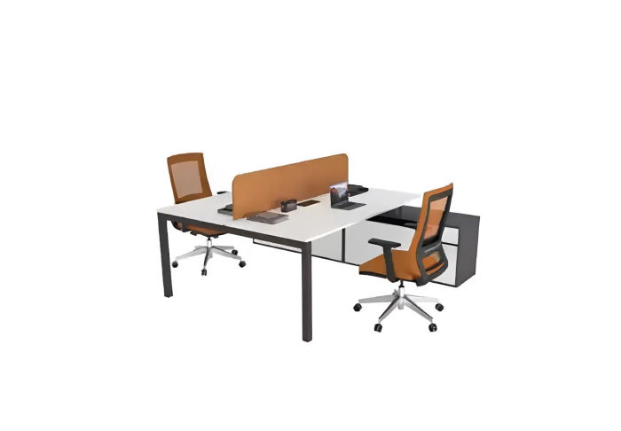 Großer Arbeitstisch Büromöbel Arbeitszimmer Einrichtung Luxus Design