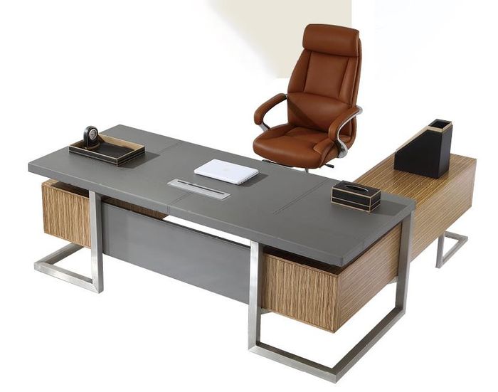 Chef Schreibtisch Exclusive Büro Einrichtung Design Tisch Kanzlei Praxis Tische