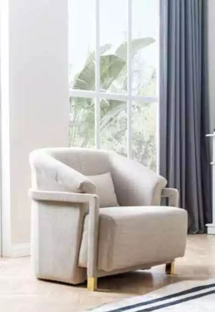 Sessel Möbel Einsitzer Drehsessel Sofa 1 Sitzer Wohnzimmer Moderne