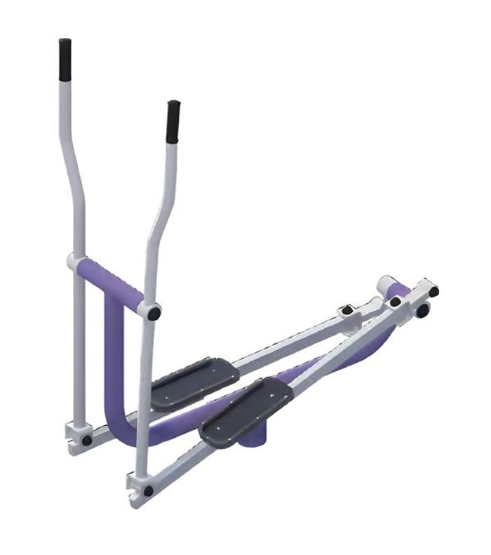 Straßensportgeräte Balancierbalken Fahrradergometer Beinpresse Beinstreckgerät