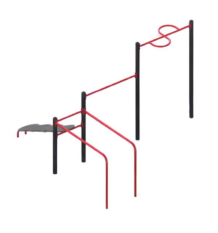 Straßensportgeräte Klimmzugstangen Hangelgeräte Balanciergeräte Sportmodule