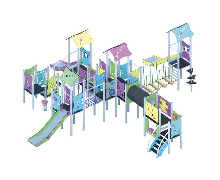 Spielplatz Rutschbahn Spielgelände Klettergerüst Kinderspielplatz Freizeitpark