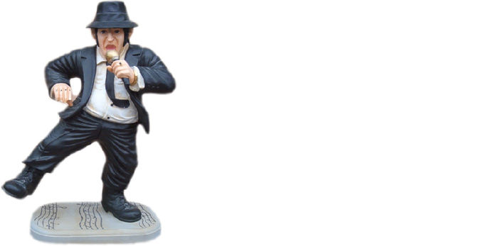 Design Blues Brothers Figur Statue Skulptur Figuren Skulpturen Dekoration 5324