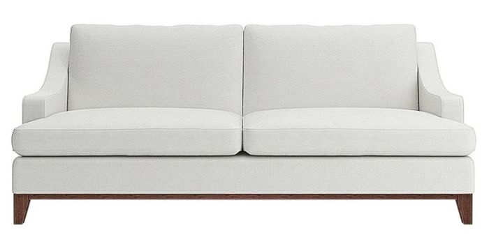 Beige Couch mit knöpfen American Style Sofa Polster Sitz Couchen Sofas Luxus Neu