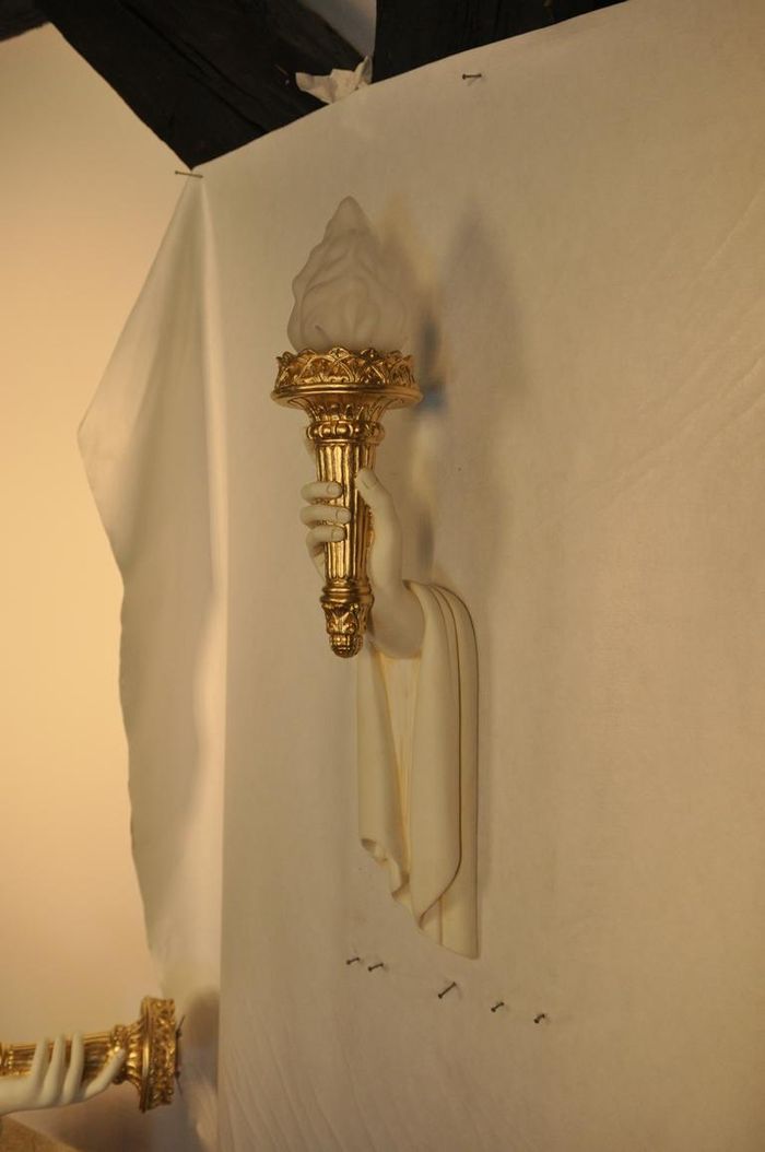 Klassische Design Fackel Wandleuchte Leuchten Wand Lampe Lampen Leuchten Fackel