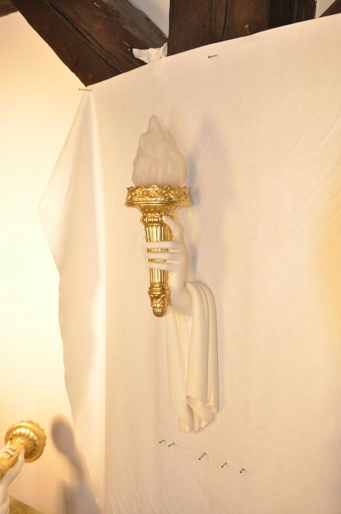 Klassische Fackel Wandleuchte Leuchten Wand Lampe Lampen Leuchten Beleuchtung