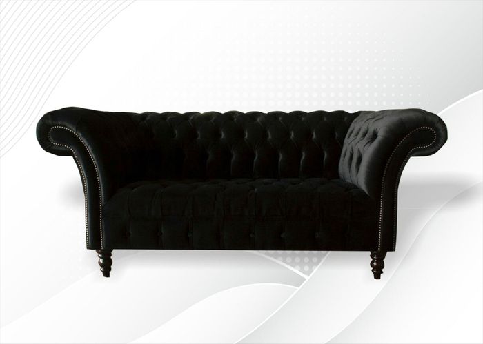 Chesterfield Zweisitzer Sofa 2 Sitzer Klassische Neu Couchen Sofas Polster Neu