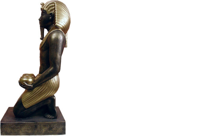 Design Ägyptischer Figur Pharao Statue Skulptur Skulpturen Decoration 2882 Neu