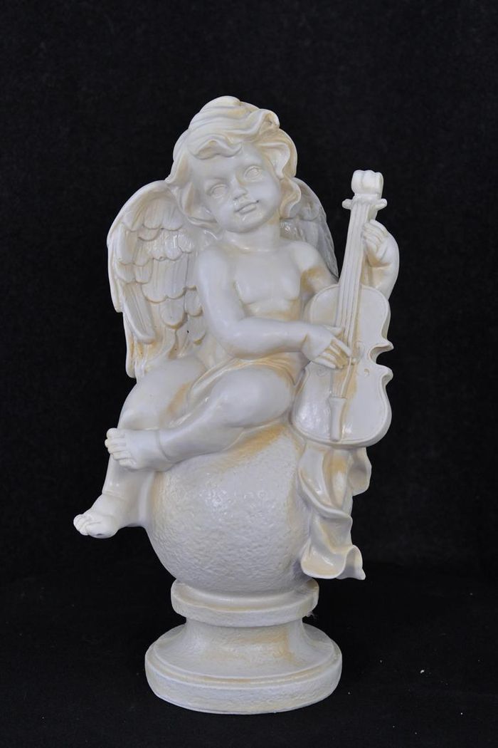 Engel Design Abstrakte Figuren Figur Skulpturen Skulptur Statuen Statue Geige