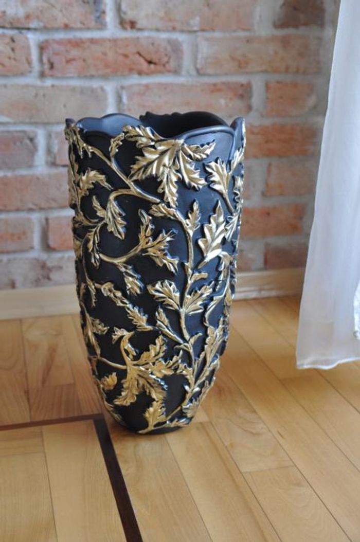 Designer Blumentopf Topf Vase Übertopf Hand bemalt Vase Blumentöpfe Vasen Neu