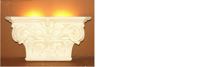 Design Leuchten Leuchte Lampe Wandleuchte Spalte Dekolampe Beleuchtung Säule