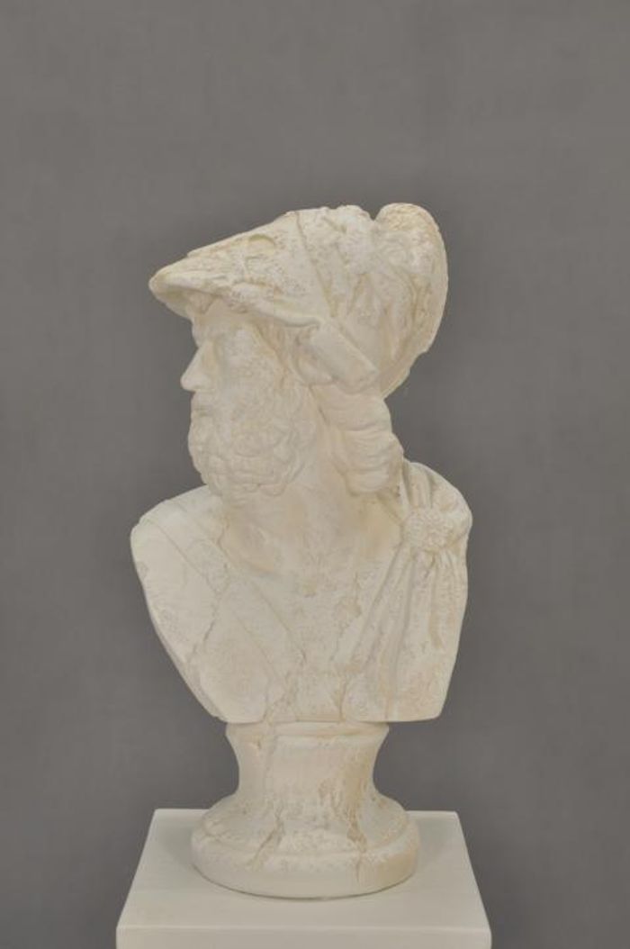 Design Büste Zeus Figur Statue Skulptur Figuren Deko Dekoration Skulpturen Gott