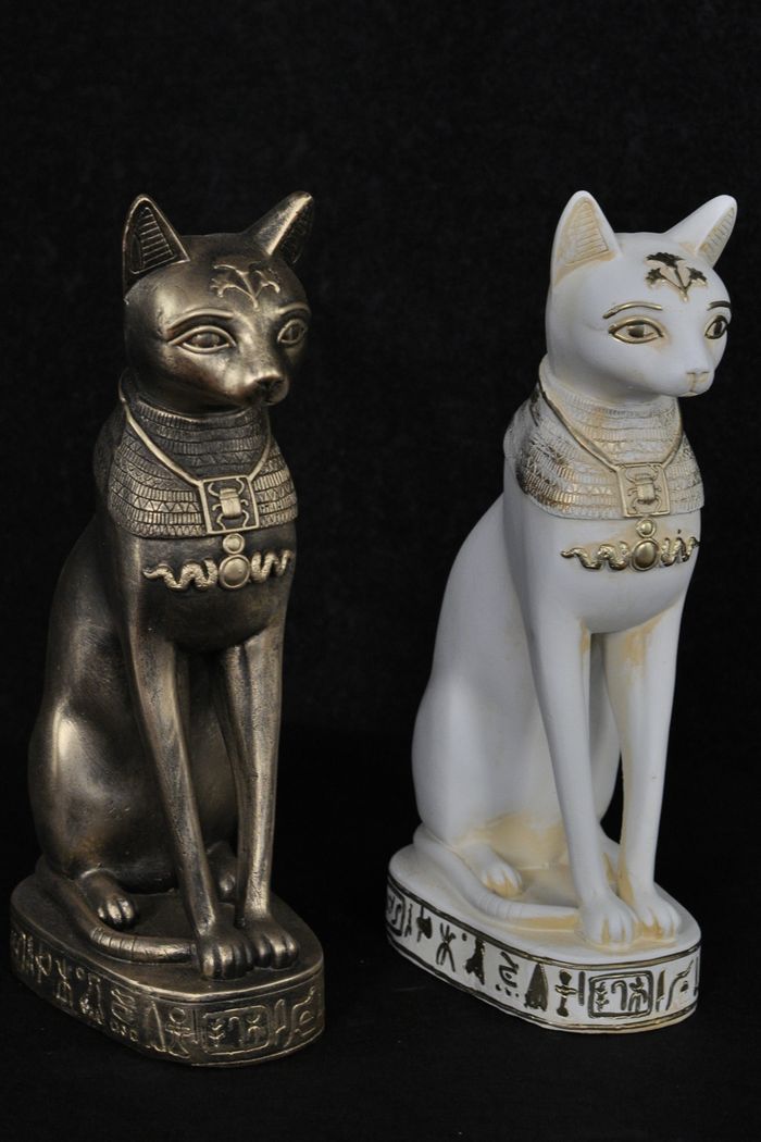 Design Ägyptische Katze Figur Statue Skulptur Figuren Skulpturen Deko PG2805x315