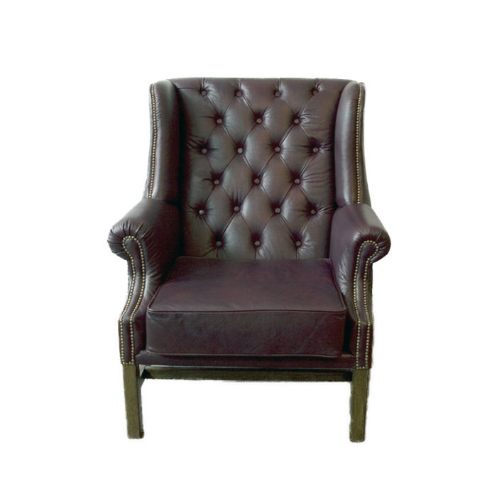 Chesterfield Ohrensessel Sessel Couch Relax Polster Designer Couchen Neu KINGS3