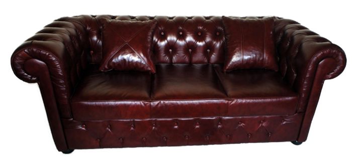 Chesterfield Sofa Couch Polster Designer 3 Sitzer Garnitur Sofas Neu CHESTER 5