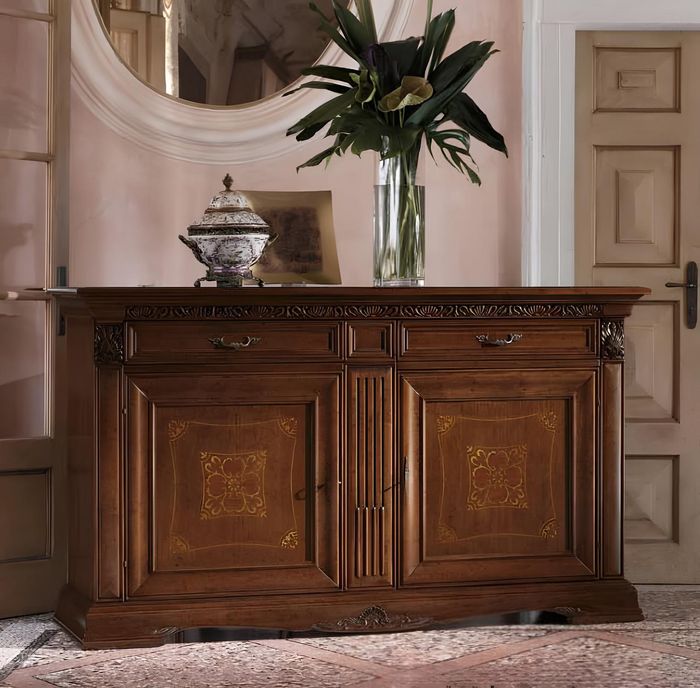 Hochwertige Klassisches Kommode Holzschrank Sideboard Kommodenschrank Hotel Neu