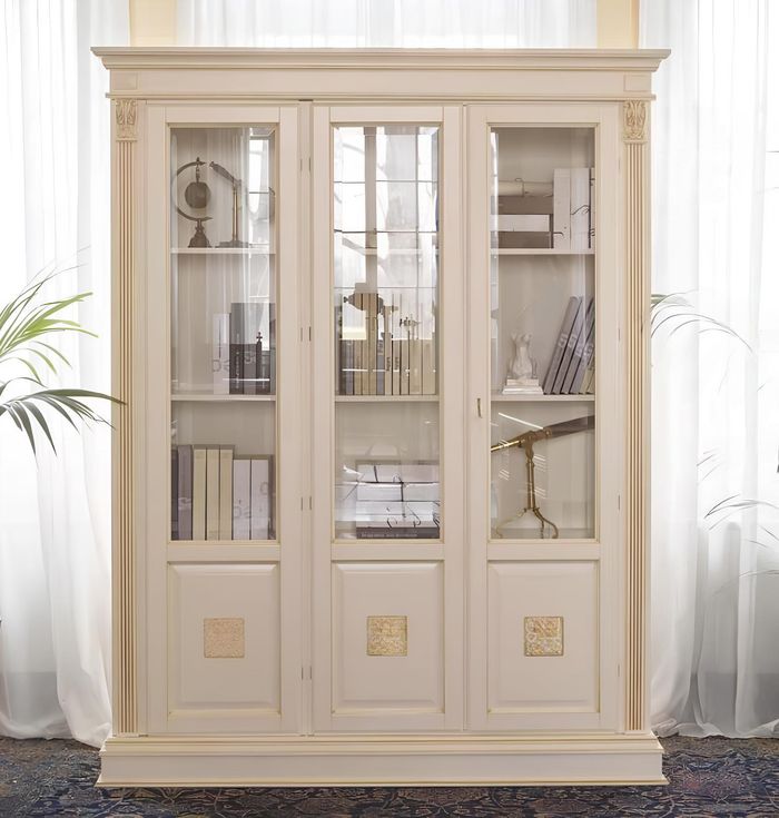 Büro Bücherschrank Aktenschrank Luxus Möbel Stil Schrank Vitrinen Einrichtung