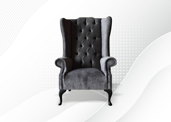 Ohrensessel Sessel Fernseh Einsitzer Sofa Couch Polster Stoff Relax Neu Neu