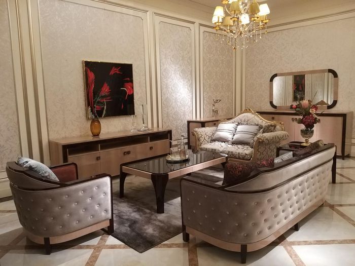 Sofagarnitur 3+2+1 Sitz Set Design Sofas Polster Couchen Leder Sofa Chesterfield