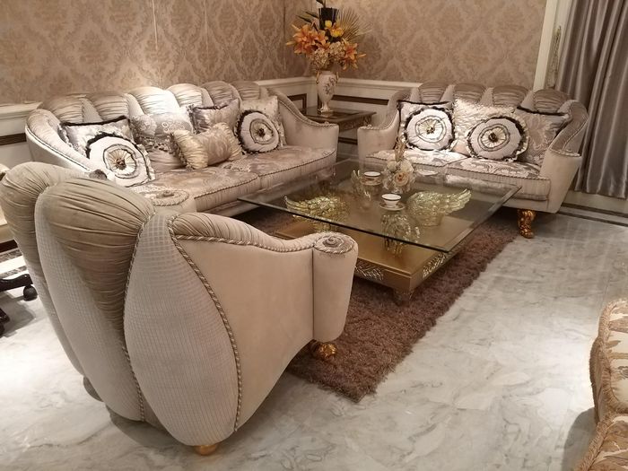 Klassische Sofagarnitur 3+2+1 Barock Rokoko Antik Stil Sofa Couch Couchen neu
