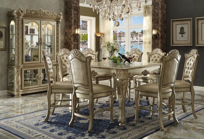 Esstisch Tisch Gruppe Esszimmer Wohnzimmer Garnitur Holz Design Tische Barock