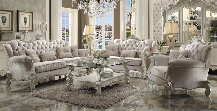 Sofagarnitur Couch Polster Klassik 3+1+1 Sitzer Set Design Sofas Polster Gruppe