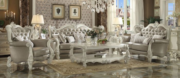 Sofagarnitur 3+2+1 Sitzer Klassischer Wohnlandschaft Sofas Couchen Polster Neu