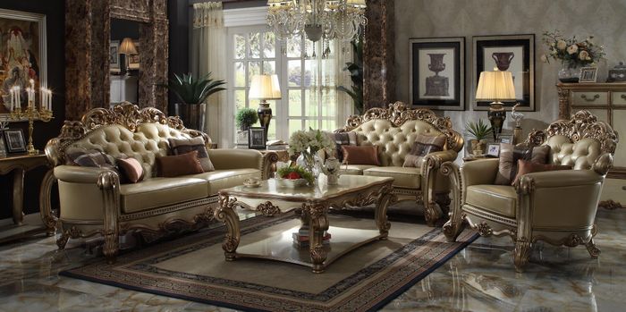 Königliche Sofagarnitur 3+2 Sitz Gruppe Sofa Couch Polster Garnitur Chesterfield