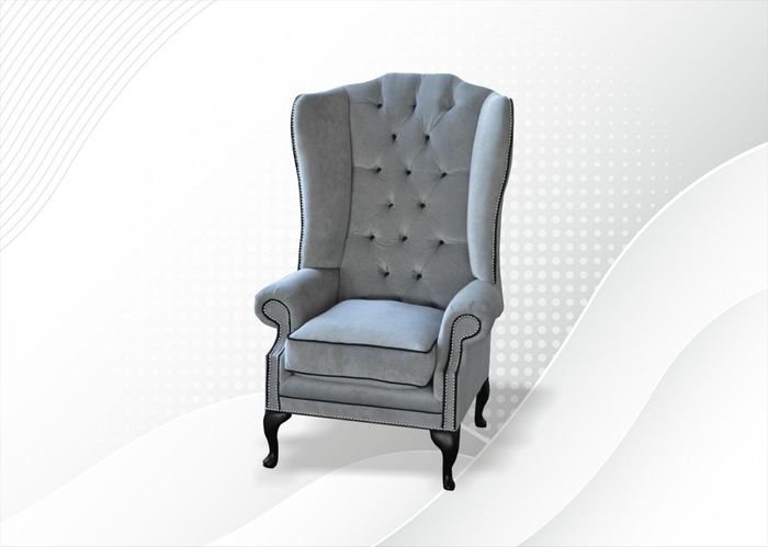Sessel 1 Sitzer Relax Polster Fernseh Textil Stoff Sofa Couchen Chesterfield Neu