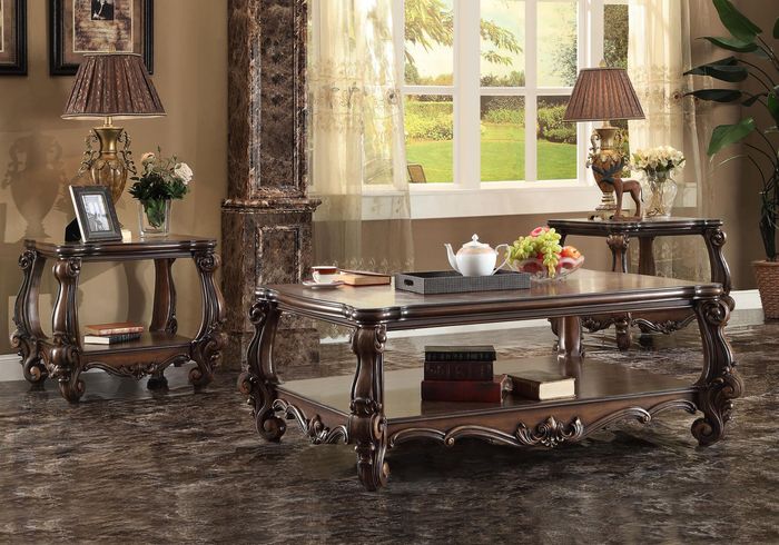 Luxus Couchtisch Echtes Holz Holz Beistell Sofa Tische Tisch Wohnzimmer Barock