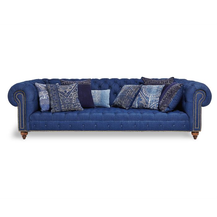 Chesterfield 3 Sitzer XXL Polster Sitz Couch Sofa Garnitur Big Couchen 2016-18-