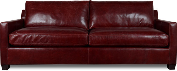 Chesterfield XXL Rot Sofa 3 Sitzer Couch Polster Sitz Garnitur Leder Textil Neu