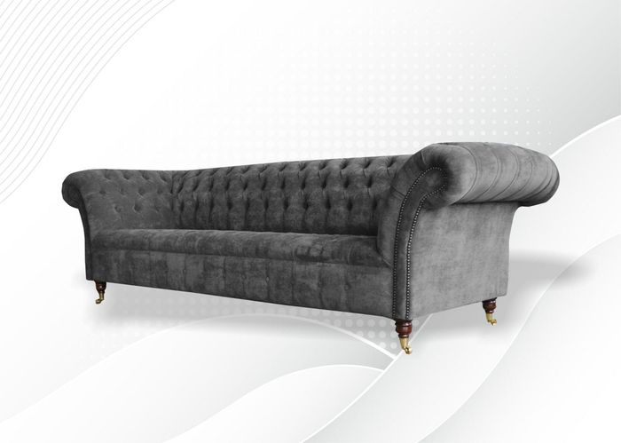 Dreisitzer Design Sofa 3 Sitzer Couch Polster Garnitur Sofas Couchen Luxus Möbel