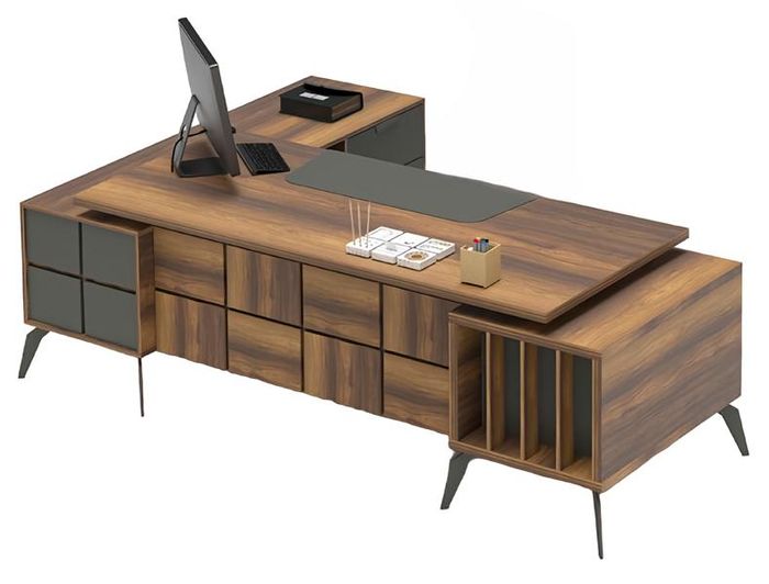 Schreibtisch Tisch Chefschreibtisch Bürotisch Executive Desk Multifunktionstisch