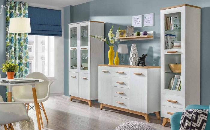 Hochwerte Designer Vitrine Schrank Vitrinen Regal Glas Wand Regale Schränke Neu