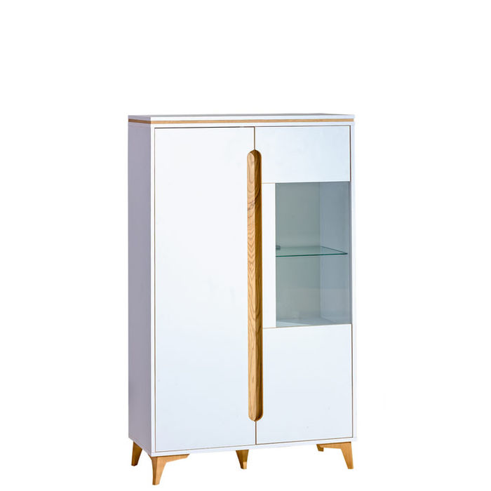 Vitrine Anrichte Schrank Kommode Modern Stil Wohnzimmer Kollektion Vitrinen Neu