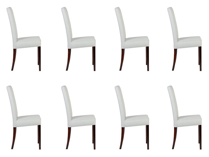 8x Stühle Stuhl Polster Design Lounge Club Sitz Lehn Garnitur Sessel Neu