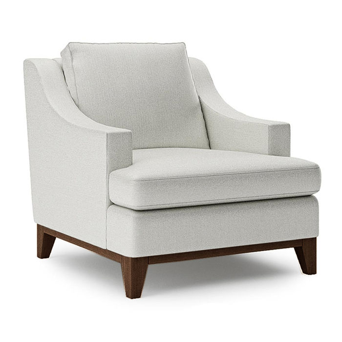 Klassischer Polster Sessel 1 Sitzer Sofa Couch Polster Lehn Stuhl Modern Neu